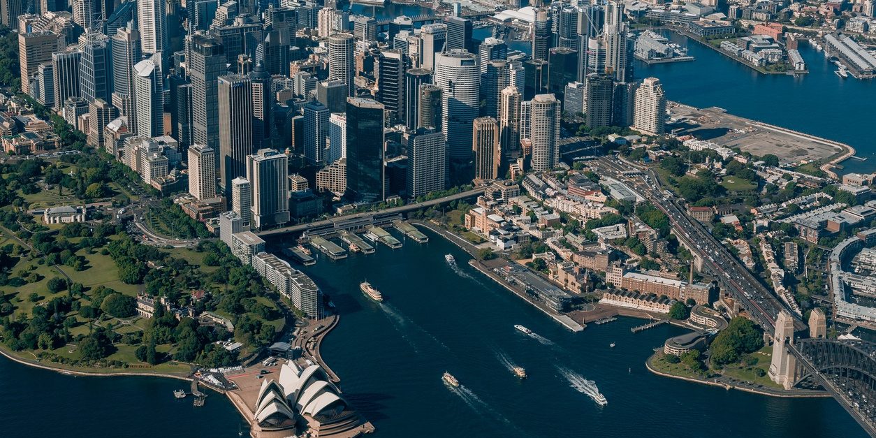 sydney 2 Australia Tours, aerial Sydney